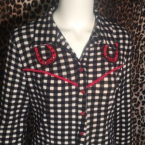 Sourpuss Lucky Western Shirt